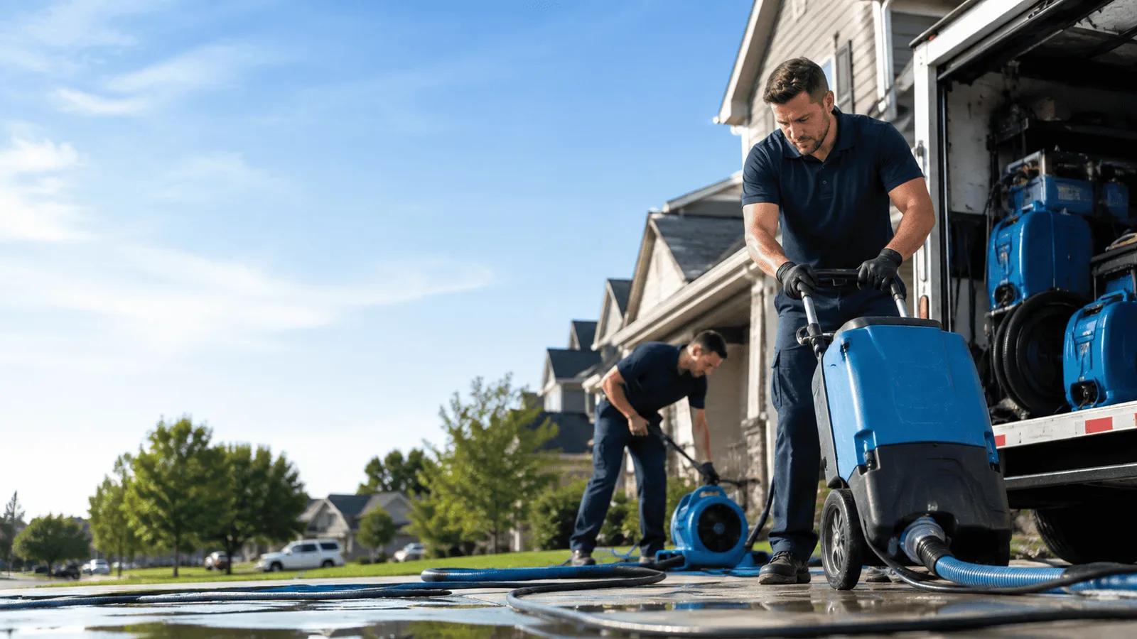 Dehumidification being performed in Myakka City, FL